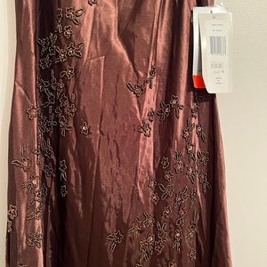 Copper beaded dress